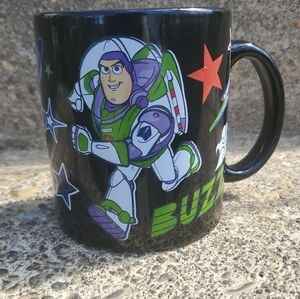 Buzz Lightyear Black Mug